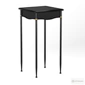 stand with square tabletop black leonard article 18.491