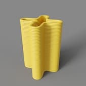 the summ vase is yellow