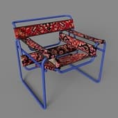 vasily armchair, carpet