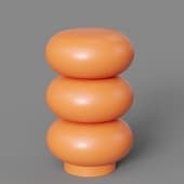 swell stool-table, ø33 cm bergenson bjorn 1