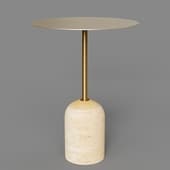gryd coffee table, gold, bergenson bjorn