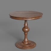 Round dinner table