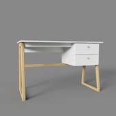 desk berlin-7 white