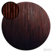 Striped Wood Panel N / PBR / PNG / 4K