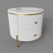 bedside table with carmel milling machine