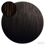 Striped Wood Panel F / PBR / PNG / 4K