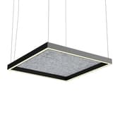 acoustic square pendant lamp simple 1000x1000mm