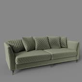 Sofa-Sorrento-220-three-seater-velor-olive