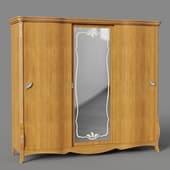 wardrobe for clothes of 3 dv -trio- (with mirror, decor)2