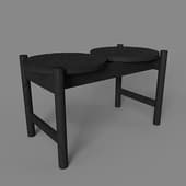 bench two circles 3 (800x400 mm)