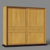 wardrobe for clothes of 2 dv -sonata- without mirror (decor)