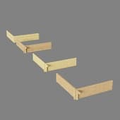 timber for a wooden house