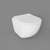 hanging toilet bowl forma rimless cn3009