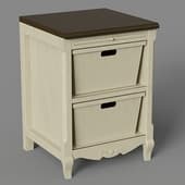 the cabinet is narrow