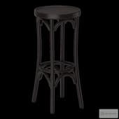 vienna 750 wenge wooden bar stool with solid seat