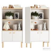 kayla-1 white children's shelving (divan.ru )