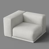 Siori Bruno Armchair 120x112x75
