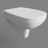 ROCA DEBBA SQUARE rimless toilet