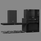 microwave oven, oven,hob, hob hofmann1