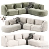 Naduvi Miley seater corner Sofa