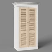 96 cm double-leaf wardrobe in country style