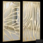 set of decorative panels 35