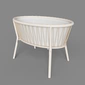 leonela ash crib 97 x 62 cm