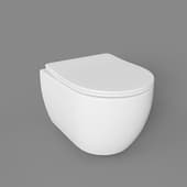 hanging toilet bowl play rimless cn3001