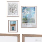 set of posters ready-made wall no. 023