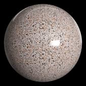 Bianco Arancia Terrazzo