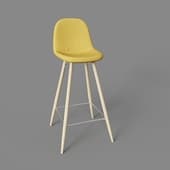 nilson mustard bar stool