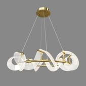 om pendant chandelier lussole lsp-7415