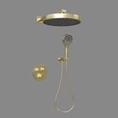 sancos space built-in shower set with thermostatic mixer
