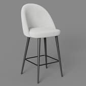 los angeles bar wood chair