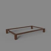base on legs, for wardrobe, art. 392, 1000x120x600mm