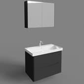 Bathroom Furniture MA ZEN BLACK 80