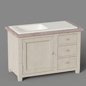 provence-style kitchen sink unit