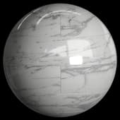 камин 12 White Marble