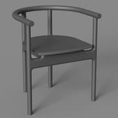 inge black half seat