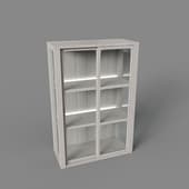 high cabinet with led backlight, art 316 led, 700x1050x310, beige