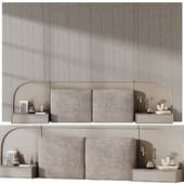 headboard of the bed 020