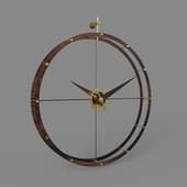 doble o ng wall clock