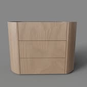 lagom chest of drawers 3 drawers 100 cm wide