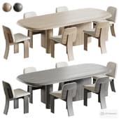 Saki Chair Oscar and table