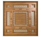wooden ceiling in oriental style 5x5