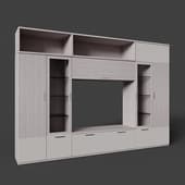 rimini white living room set with tv space (8), 217.8 cm