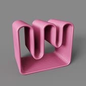 eburet micro desktop mini organizer pink