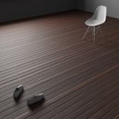 the boards are dark
