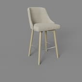 semi-wooden jimmy 2 chair