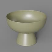 vivlend leg dish, ø21 cm, bergenson bjorn seaweed